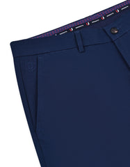 Navy Classic Fit Cotton Trouser FTC2556C-34