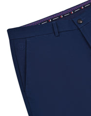 Navy Smart Fit Cotton Trouser FTC2556S-34
