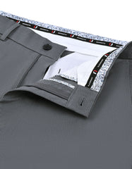 Grey Classic Fit Cotton Trouser FTC2557C-32