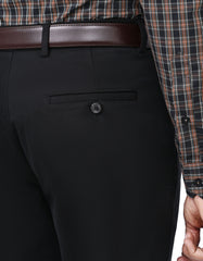 Black Classic Fit Cotton Trouser FTC2561C-34