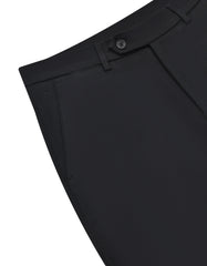 Black Classic Fit Cotton Trouser FTC2561C-32