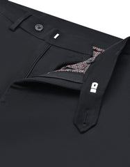 Black Classic Fit Cotton Trouser FTC2561C-30