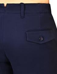 Navy Smart Fit Cotton Trouser FTC2562-1S-34