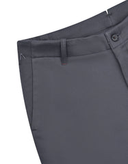D Grey Smart Fit Cotton Trouser FTC2563-1S-32