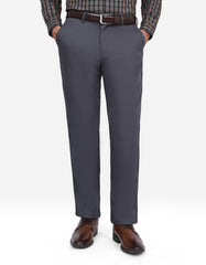 D Grey Classic Fit Cotton Trouser FTC2563C-28