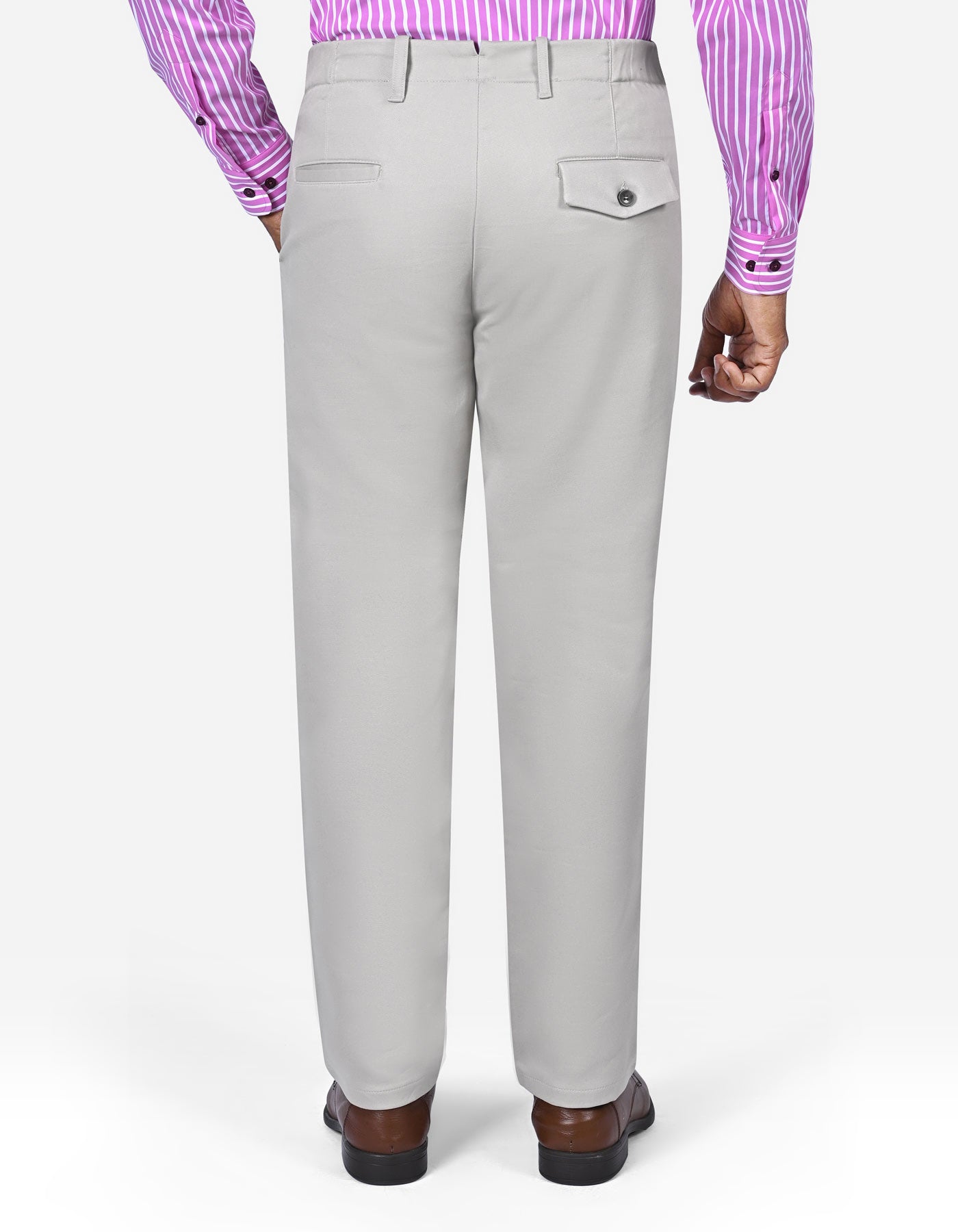 Stone Smart Fit Cotton Trouser FTC2564-1S-36
