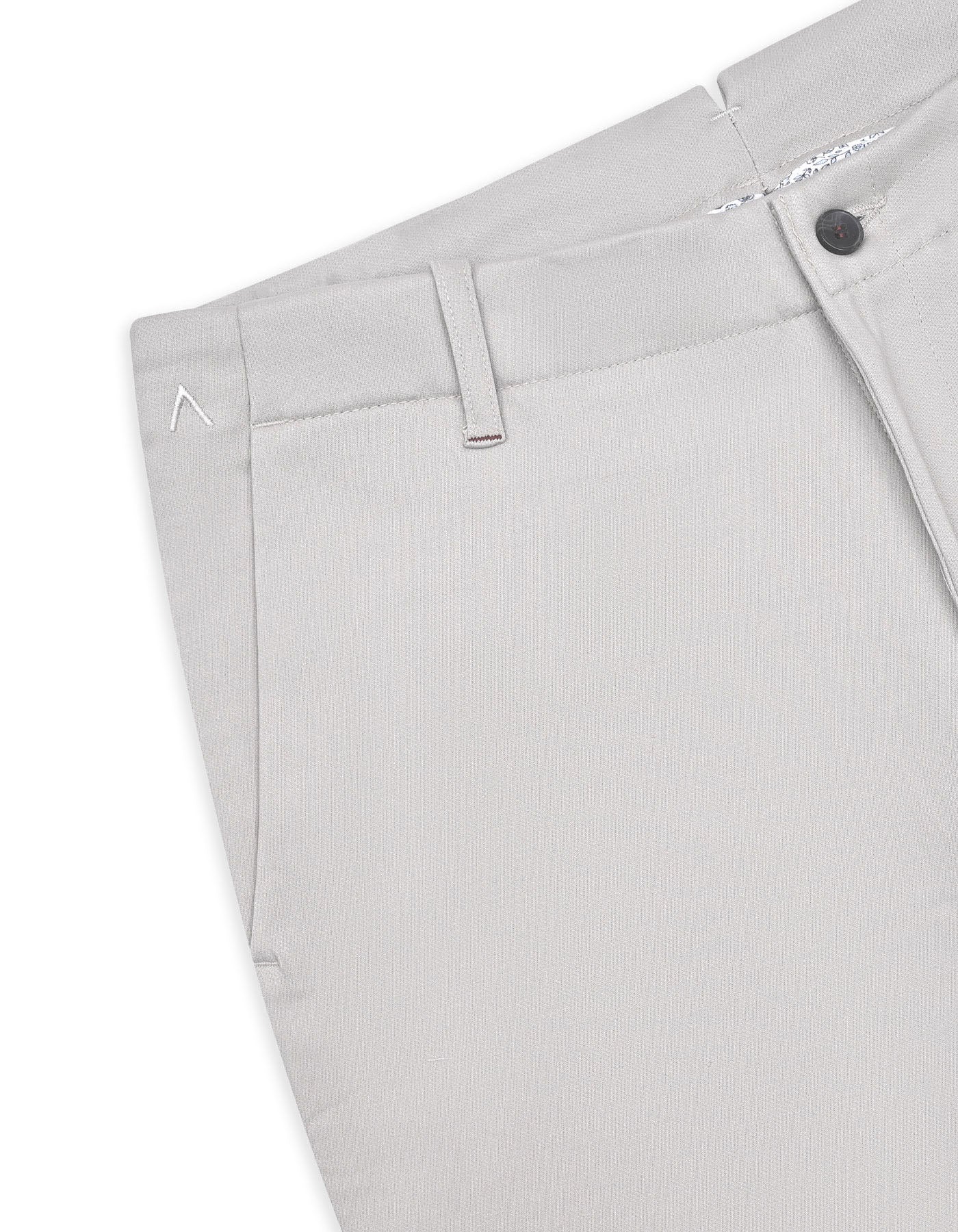 Stone Smart Fit Cotton Trouser FTC2564-1S-32