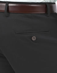 Black Smart Fit Cotton Trouser FTC2565-1S-34