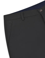 Black Smart Fit Cotton Trouser FTC2565-1S-32