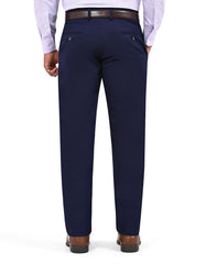 Navy Smart Fit Cotton Trouser FTC2566-1S-36
