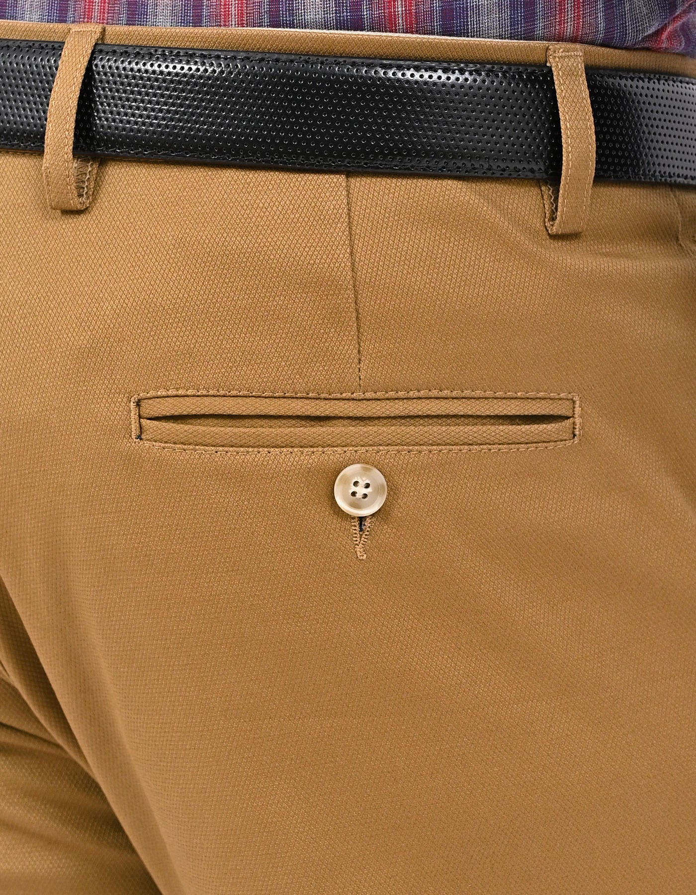 Camel Classic Fit Cotton Trouser FTC2567-1C-34