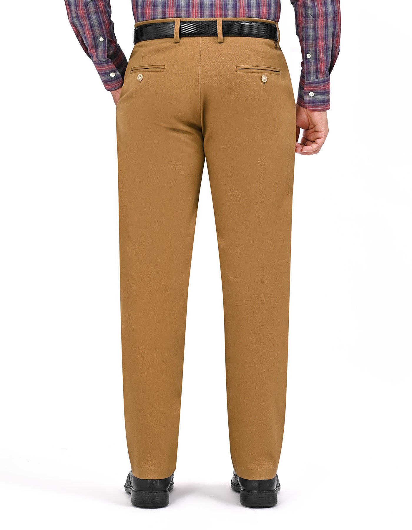 Camel Classic Fit Cotton Trouser FTC2567-1C-36