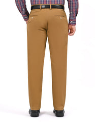 Camel Classic Fit Cotton Trouser FTC2567-1C-36