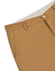 Camel Classic Fit Cotton Trouser FTC2567-1C-32