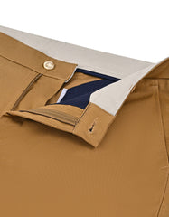 Camel Classic Fit Cotton Trouser FTC2567-1C-30