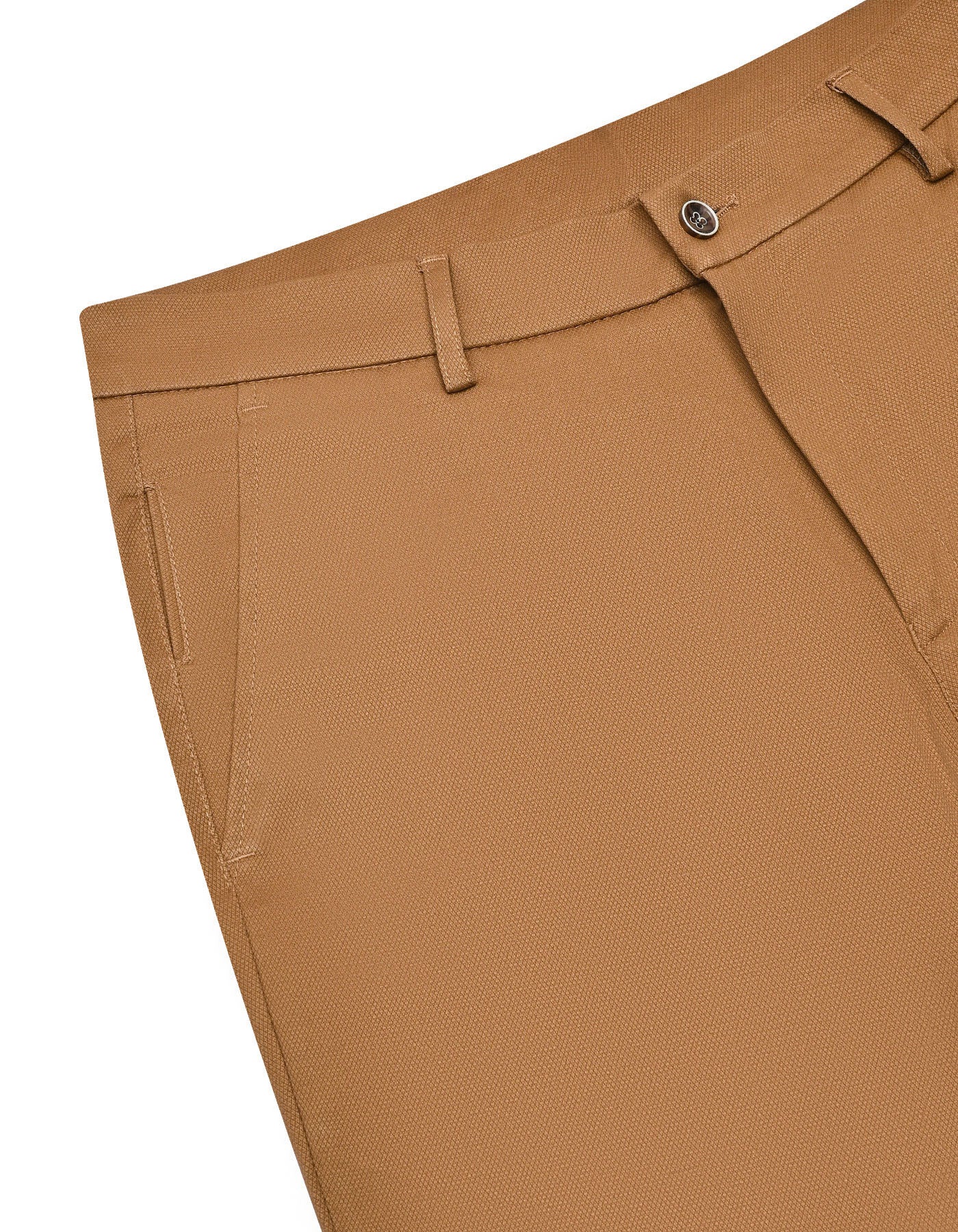 Camel Classic Fit Cotton Trouser FTC2567C-32
