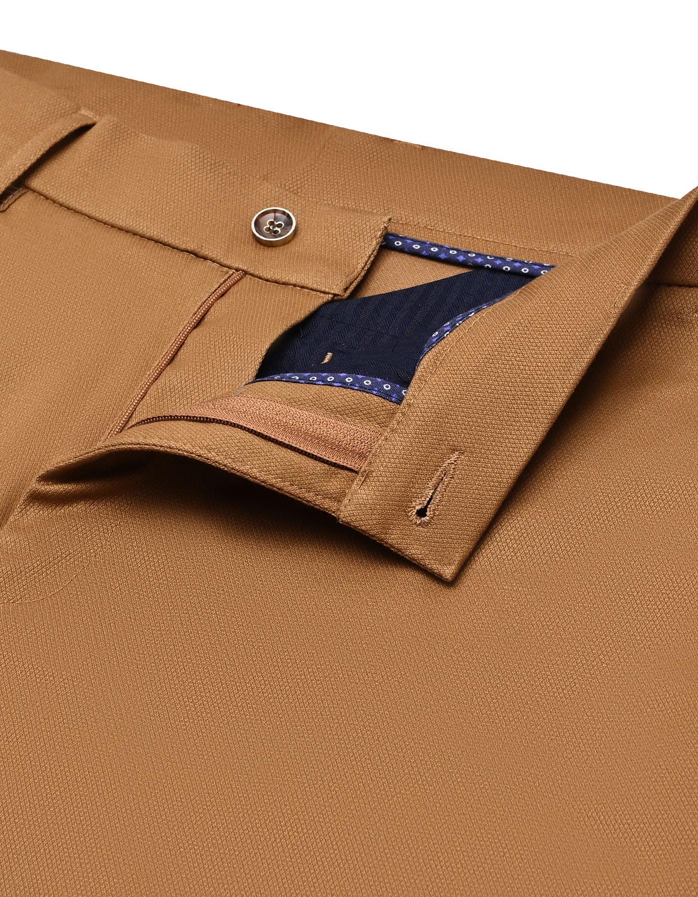 Camel Classic Fit Cotton Trouser FTC2567C-30