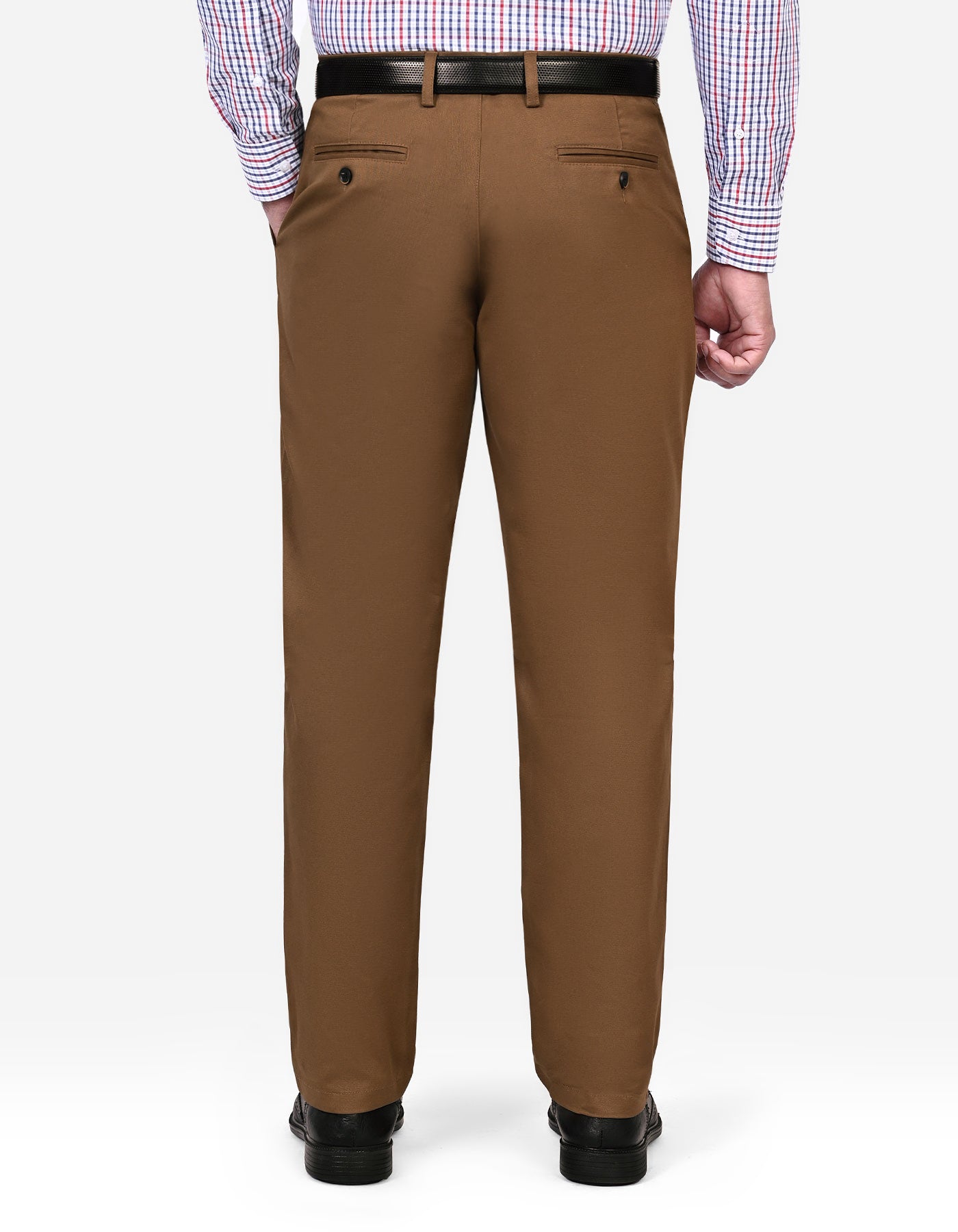 Camel Classic Fit Cotton Trouser FTC2571C-38