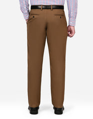 Camel Classic Fit Cotton Trouser FTC2571C-38
