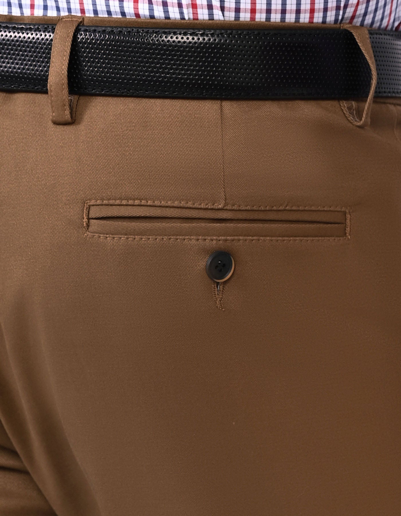Camel Classic Fit Cotton Trouser FTC2571C-36