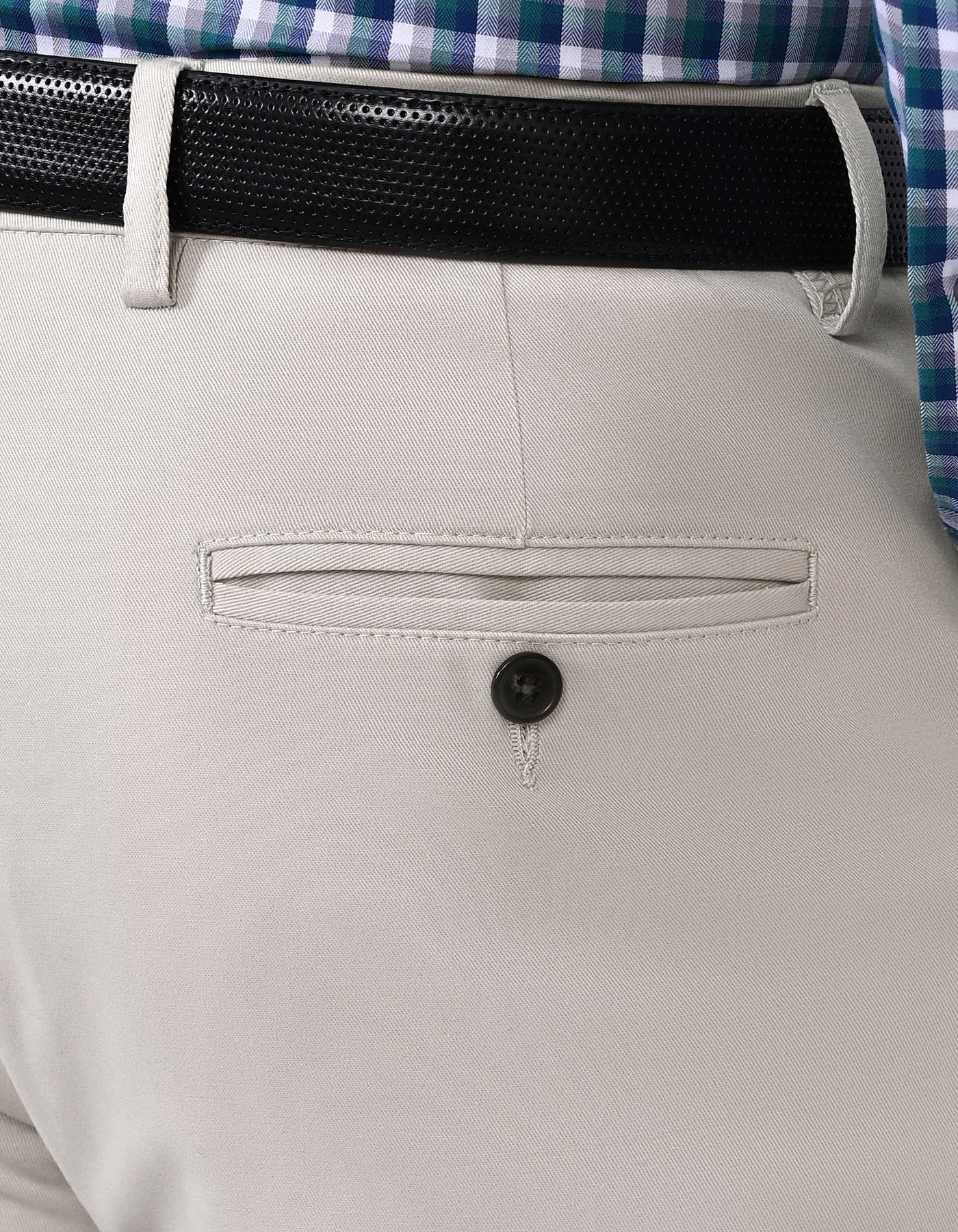 Stone Smart Fit Cotton Trouser FTC2572S-36