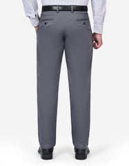 Grey Classic Fit Cotton Trouser FTC2573C-38