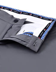 Grey Classic Fit Cotton Trouser FTC2573C-32