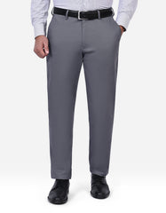 Grey Classic Fit Cotton Trouser FTC2573C-30