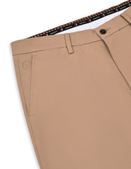 Khaki Classic Fit Cotton Trouser FTC2574C-34