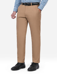 Khaki Classic Fit Cotton Trouser FTC2574C-30