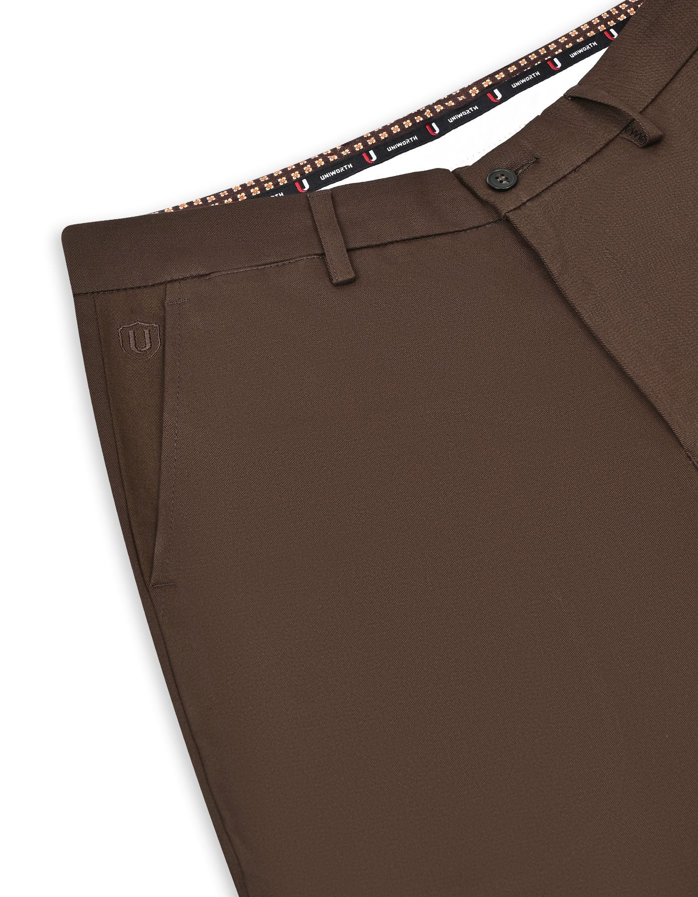 Chocolate Classic Fit Cotton Trouser FTC2575C-34