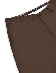 Chocolate Classic Fit Cotton Trouser FTC2575C-34