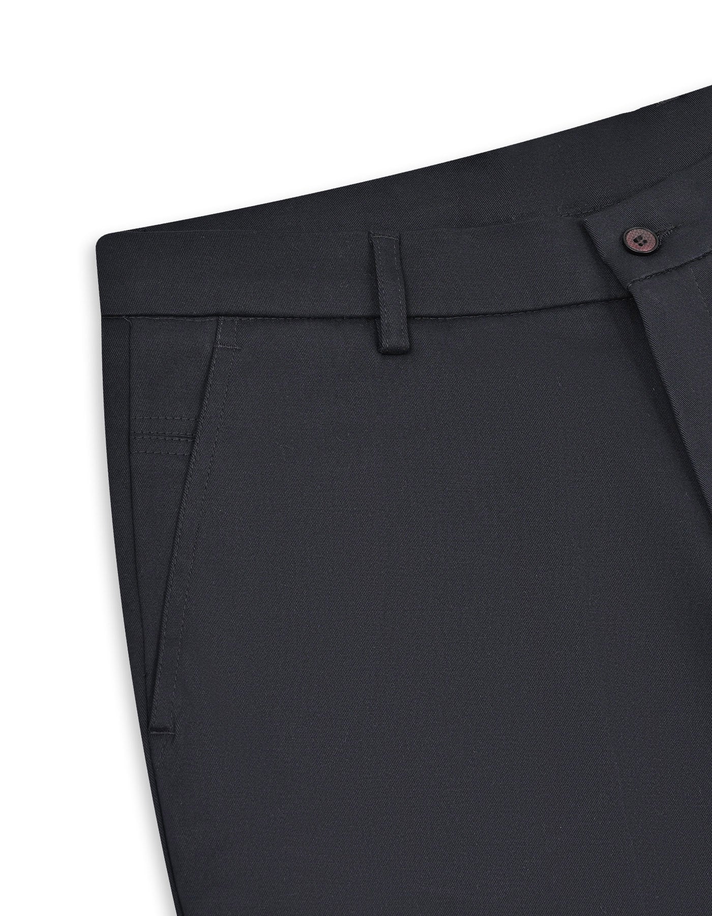Black Classic Fit Cotton Trouser FTC2600C-34
