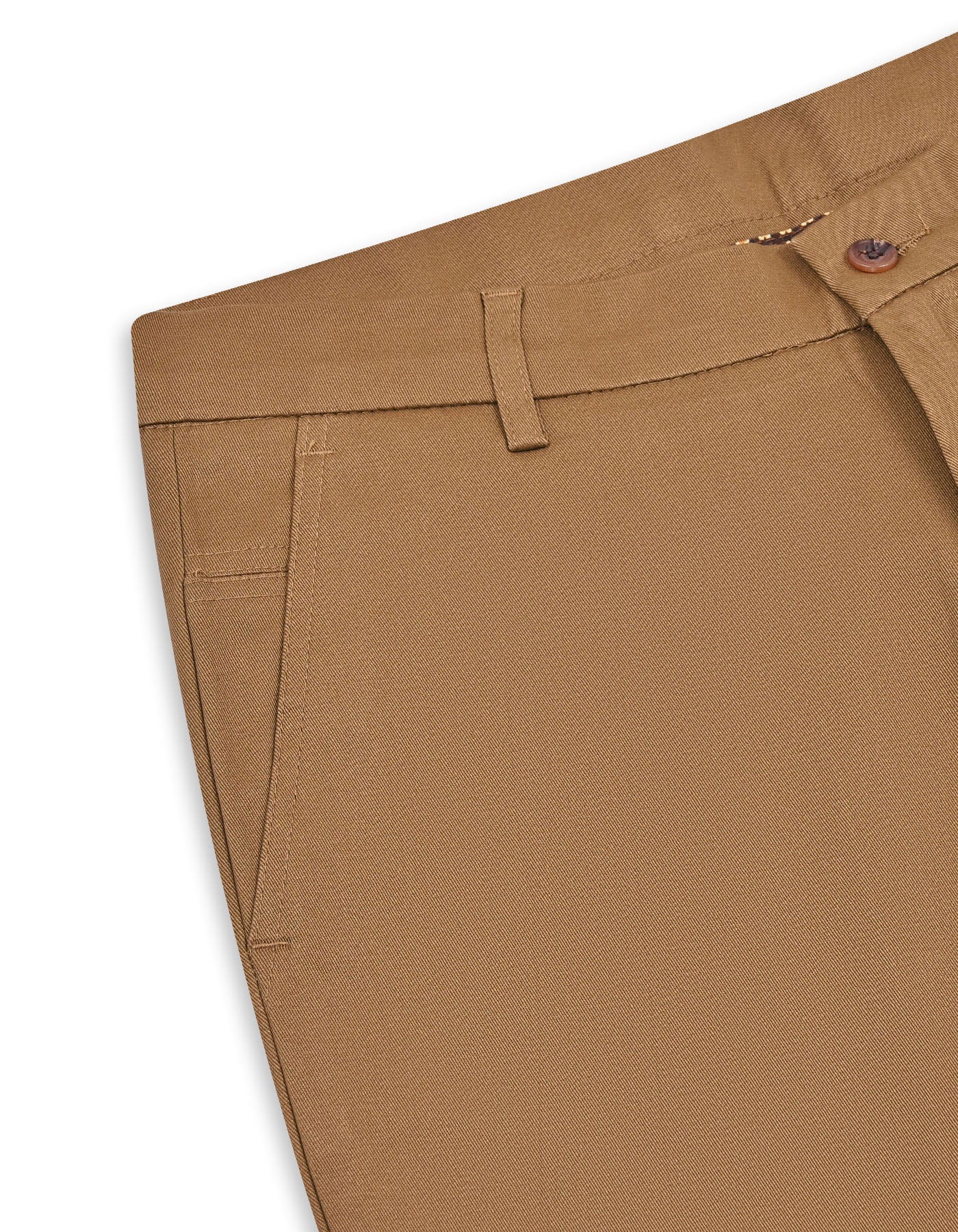 Camel Classic Fit Cotton Trouser FTC2602C-34