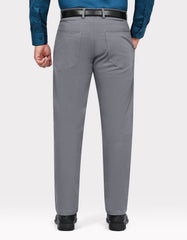 Grey Classic Fit Cotton Trouser FTC2604C-38