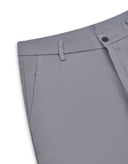 Grey Classic Fit Cotton Trouser FTC2604C-34