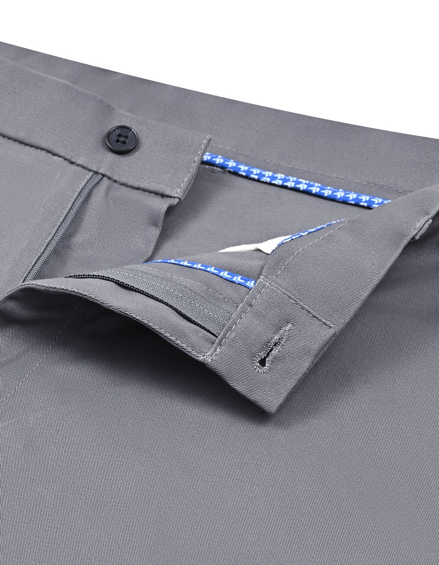 Grey Classic Fit Cotton Trouser FTC2604C-32