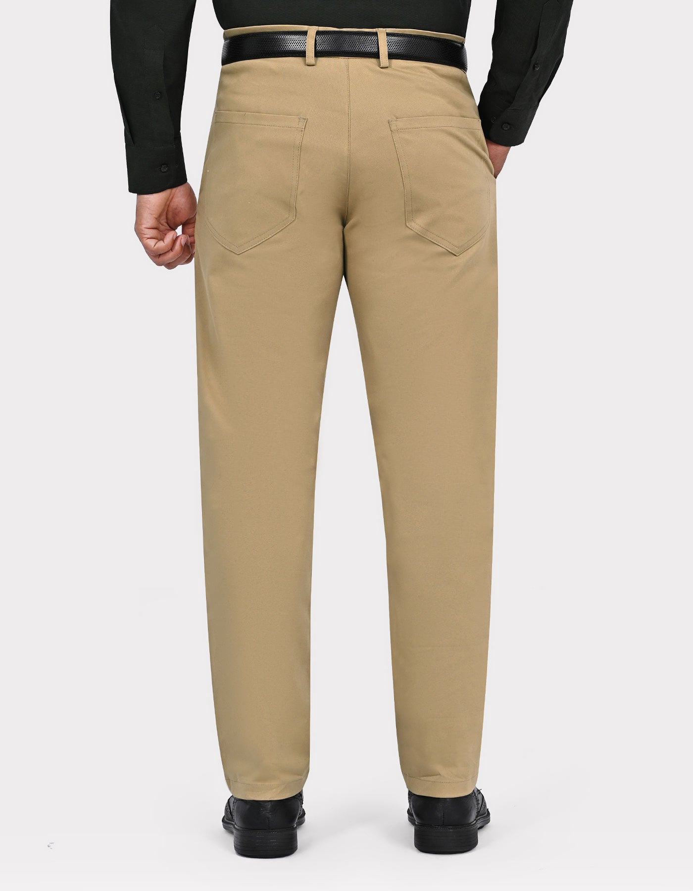 Khaki Smart Fit Cotton Trouser FTC2605S-38