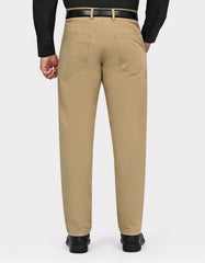 Khaki Smart Fit Cotton Trouser FTC2605S-38