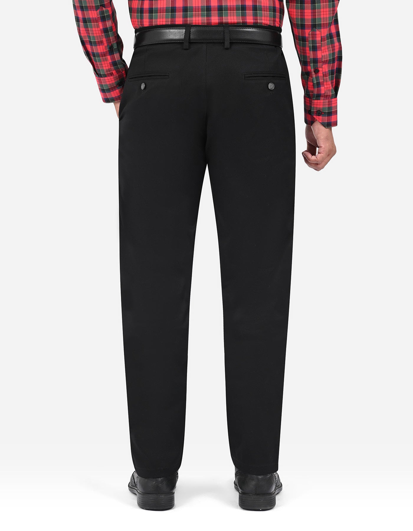 Black Smart Fit Cotton Trouser FTC2613S-38