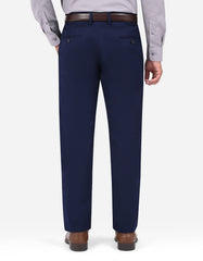 Navy Smart Fit Cotton Trouser FTC2614S-40