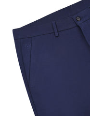 Navy Smart Fit Cotton Trouser FTC2614S-36