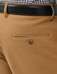 Camel Classic Fit Cotton Trouser FTC2615C-38