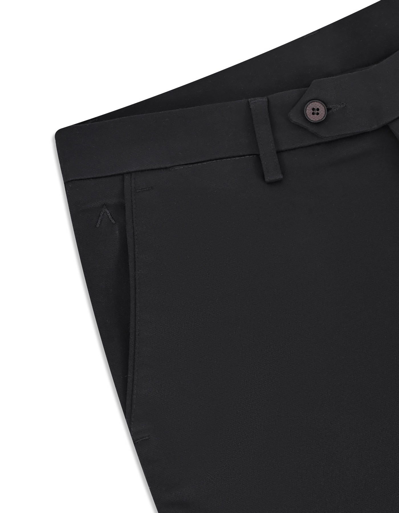 Black Classic Fit Cotton Trouser FTC2617C-36