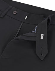 Black Classic Fit Cotton Trouser FTC2617C-34
