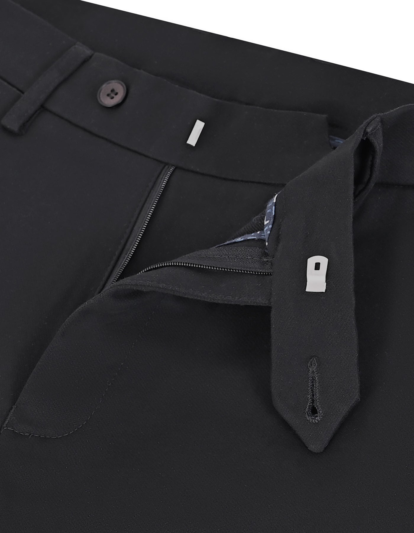 Black Smart Fit Cotton Trouser FTC2617S-34