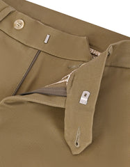 L Khaki Smart Fit Cotton Trouser FTC2622S-34