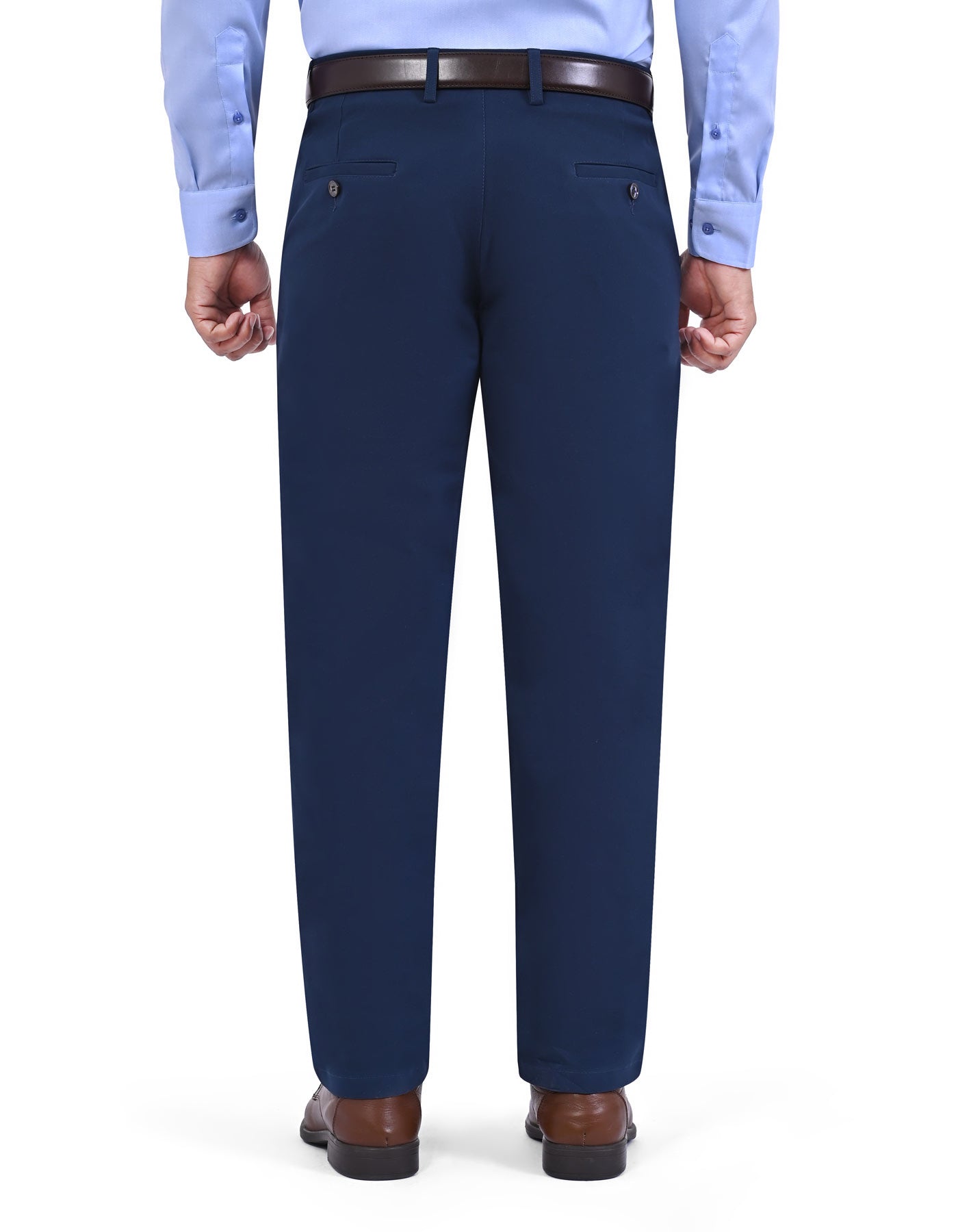 Navy Classic Fit Cotton Trouser FTC2624C-38