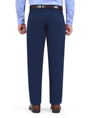 Navy Classic Fit Cotton Trouser FTC2624C-38