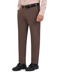 Chocolate Smart Fit Cotton Trouser FTC2625S-30